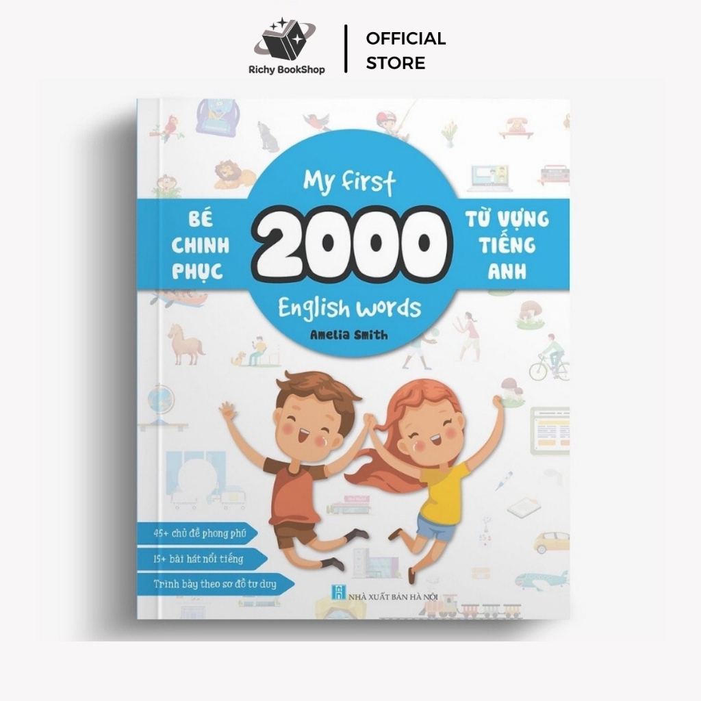 Sách - My First 2000 English Words - Bé Chinh Phục 2000 Từ Vựng Tiếng Anh