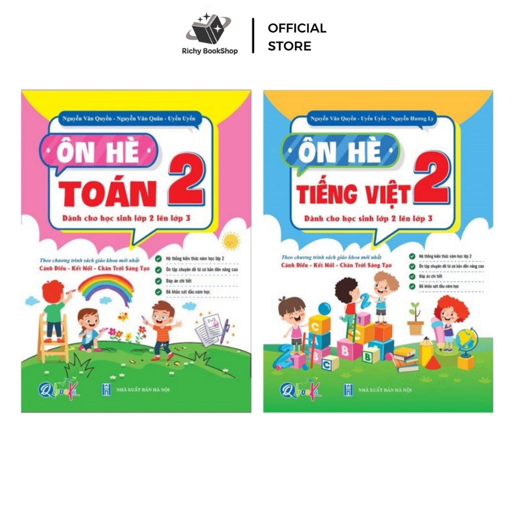 Sách - Ôn Hè Toán Và Tiếng Việt 2 - Dành cho học sinh lớp 2 lên lớp 3