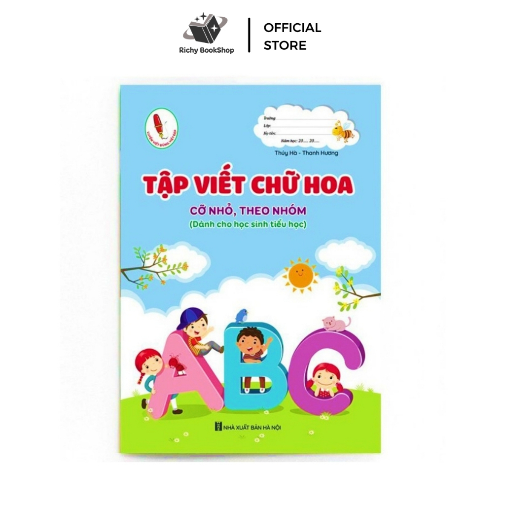 Sách - Tập Viết Chữ Hoa Cỡ Nhỏ, Theo Nhóm - Dành cho học sinh tiểu học