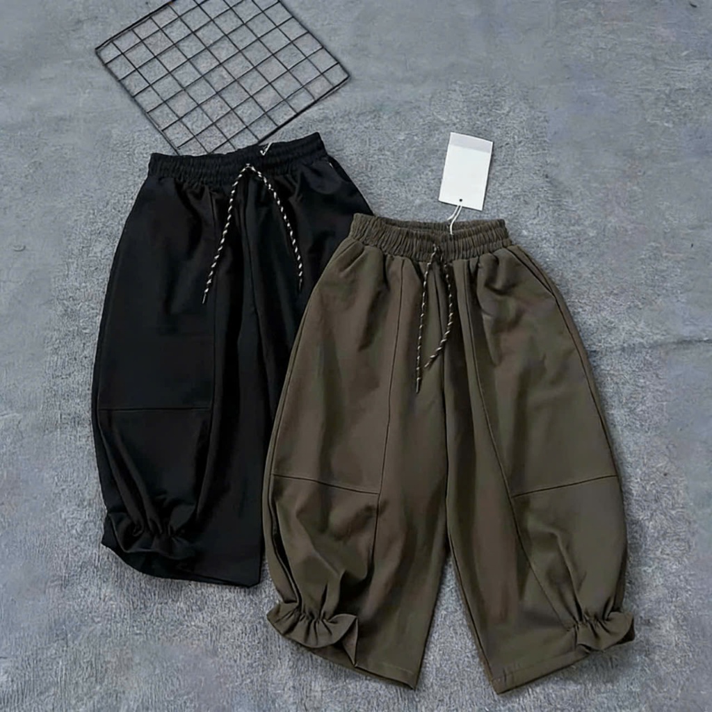 QUẦN KAKI NGỐ CẠP CAO ỐNG RỘNG PHỐI BÈO BASIC MODERN GIRL PHONG CÁCH HÀN
