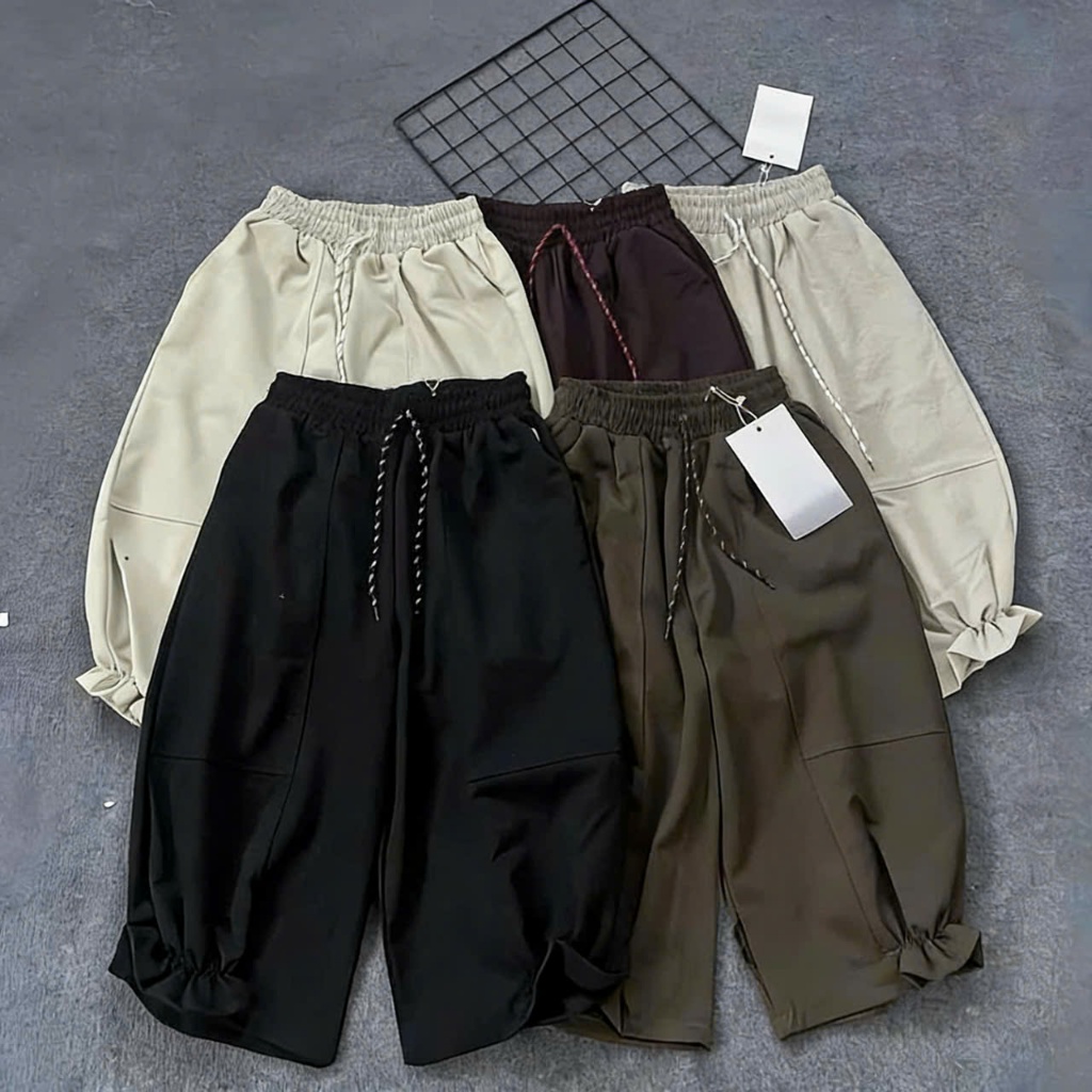 QUẦN KAKI NGỐ CẠP CAO ỐNG RỘNG PHỐI BÈO BASIC MODERN GIRL PHONG CÁCH HÀN