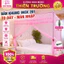 Trọn bộ màn + khung inox không khoan tường cao cấp thiên trường. Vải tuyn lạnh nhập đủ màu