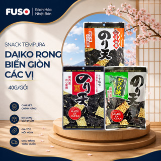 Snack Tempura Rong Biển Chiên Giòn Daiko Thượng Hạng (Gói 40g) - Fuso Bách Hóa Nhật Bản