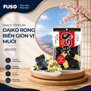 Snack Tempura Rong Biển Chiên Giòn Daiko Thượng Hạng (Gói 40g) - Fuso Bách Hóa Nhật Bản