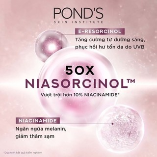 Kem Pond's Bright Miracle 30g Niasorcinol Sáng Da Mờ Thâm Dưỡng Trắng Da Ban Ngày Ban Đêm