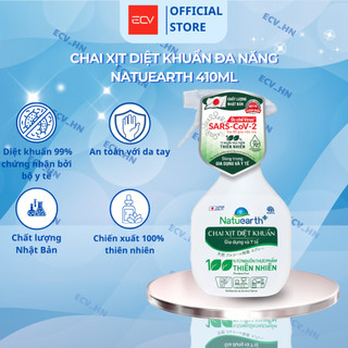 Chai Xịt Natuearth Plus 410ml – Xịt Khuẩn Dùng Trong Gia Dụng Và Y Tế