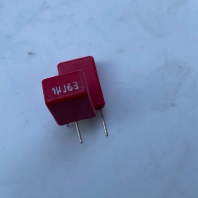 {2 cái } Tụ Wima 0.1uF / 100nF / 104 100V MKP2 Loại to đẹp | Tụ Wima 1UF 105 63V MKP2