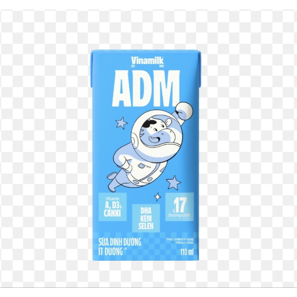 Sữa Vinamilk ADM có đường 110ml