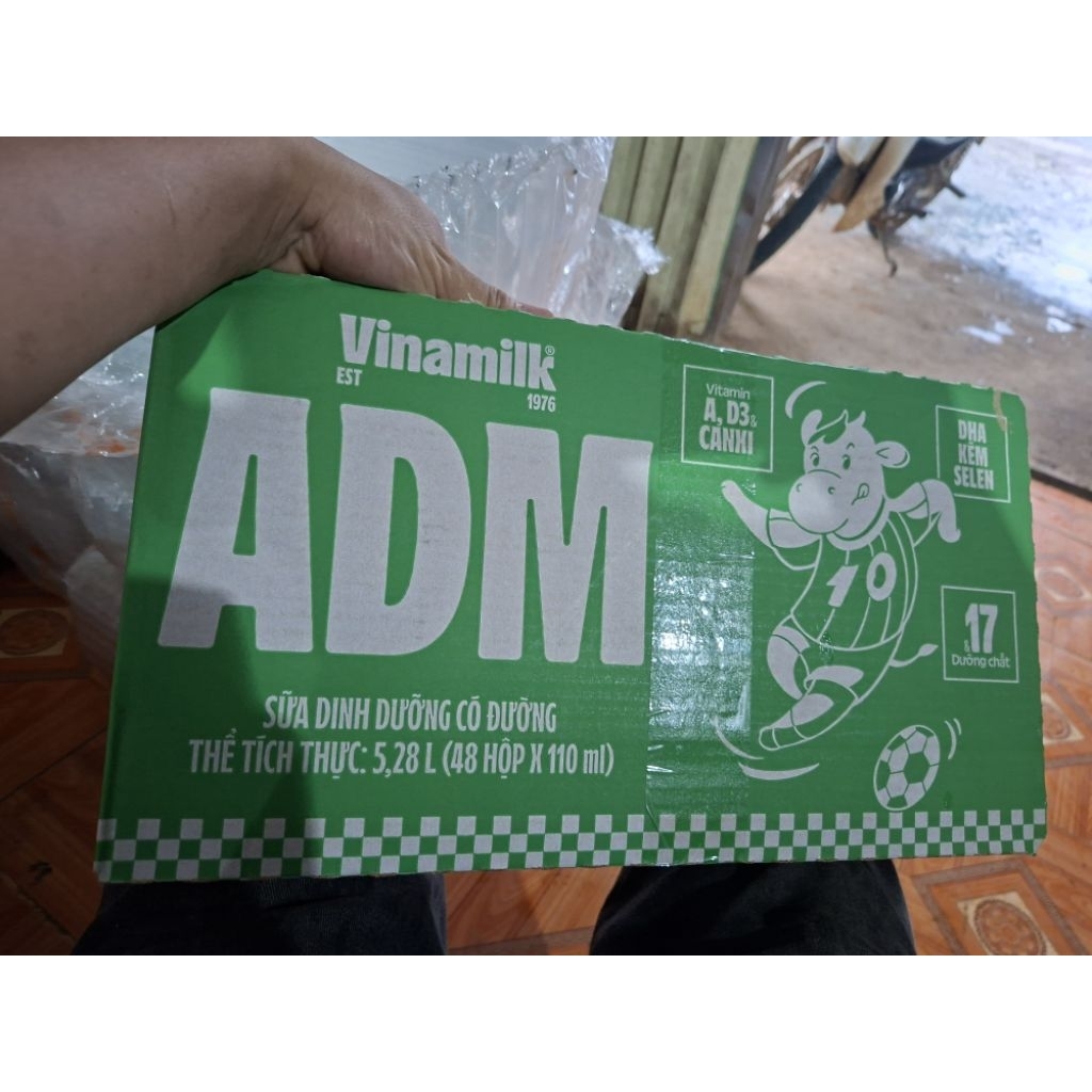 Sữa Vinamilk ADM có đường 110ml