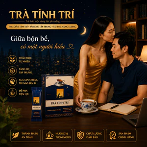 Trà Tĩnh Trí - Từ thổ nhân sâm, dùng cho người làm việc trí óc liên tục gói - 3g tiện lợi dạng bột.