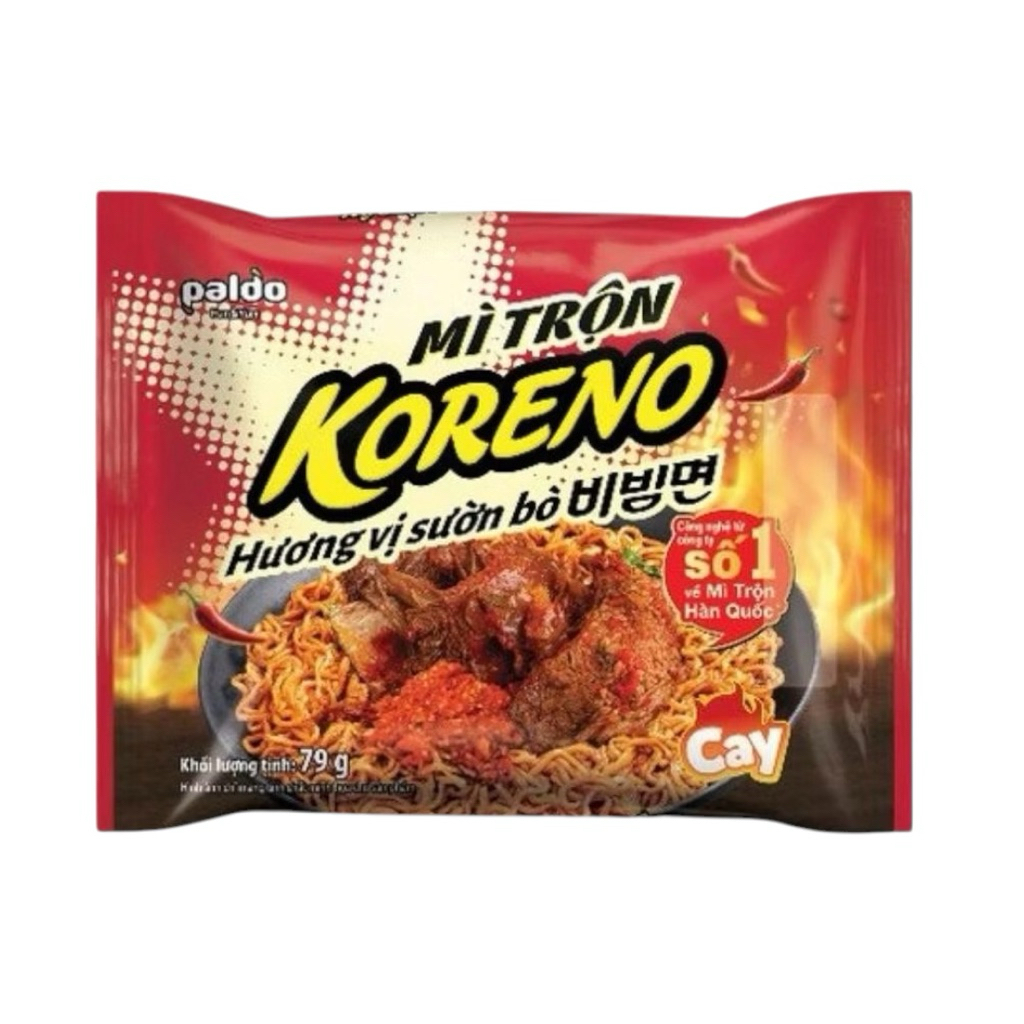 Combo Mì Trộn Koreno Nhiều Vị Cay Hàn Quốc Date Mới Chính Hãng