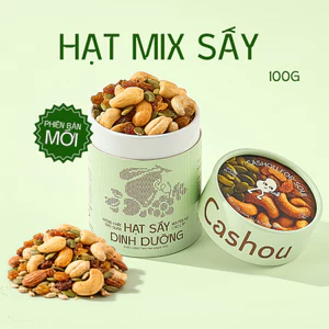 Hạt Sấy Dinh Dưỡng Mix 3 Loại Hạt Cashou – Không Chất Bảo Quản - Ăn Vặt Healthy