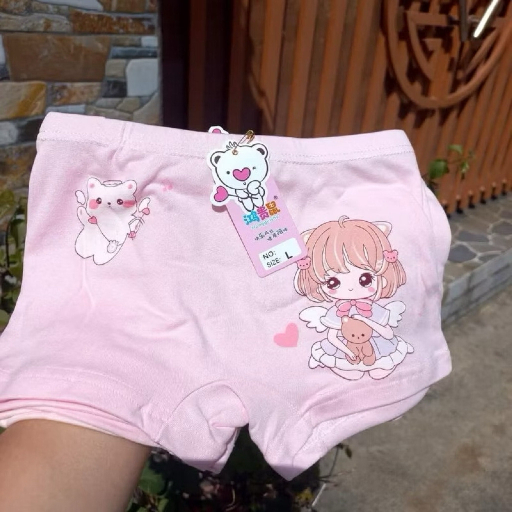 Combo quần chíp cho bé gái, quần lót bé gái size nhí+đại 10-40kg