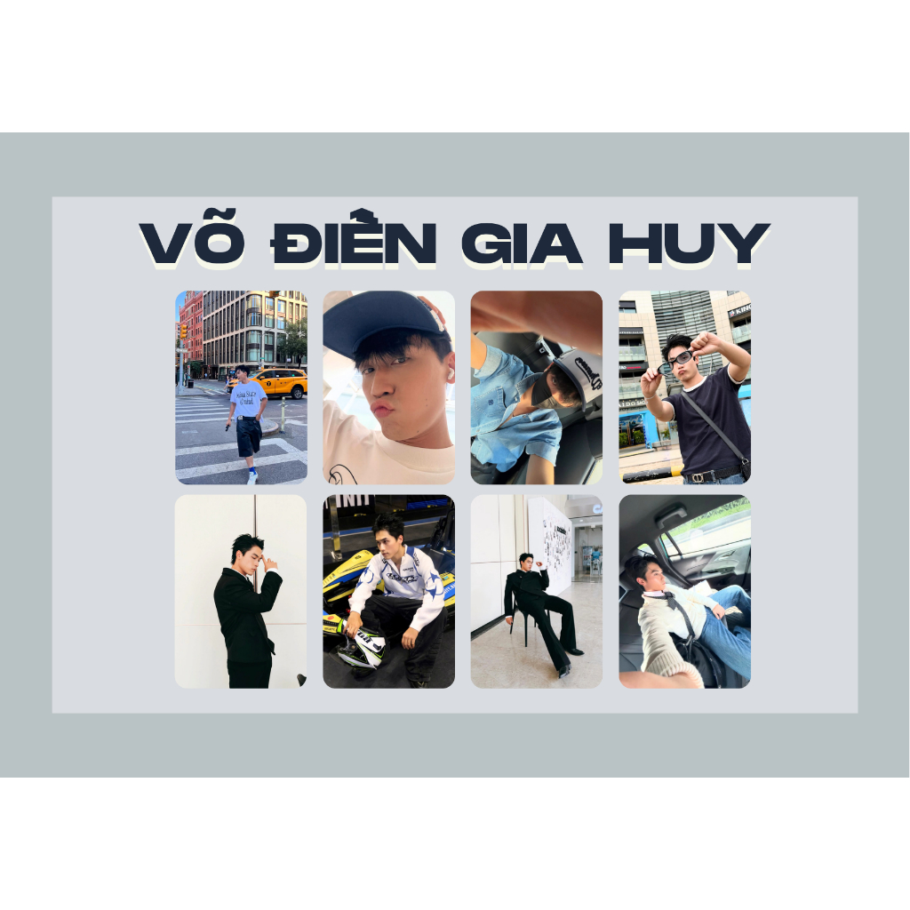 set card bo góc diễn viên Võ Điền Gia Huy - Vì mẹ anh phán chia tay