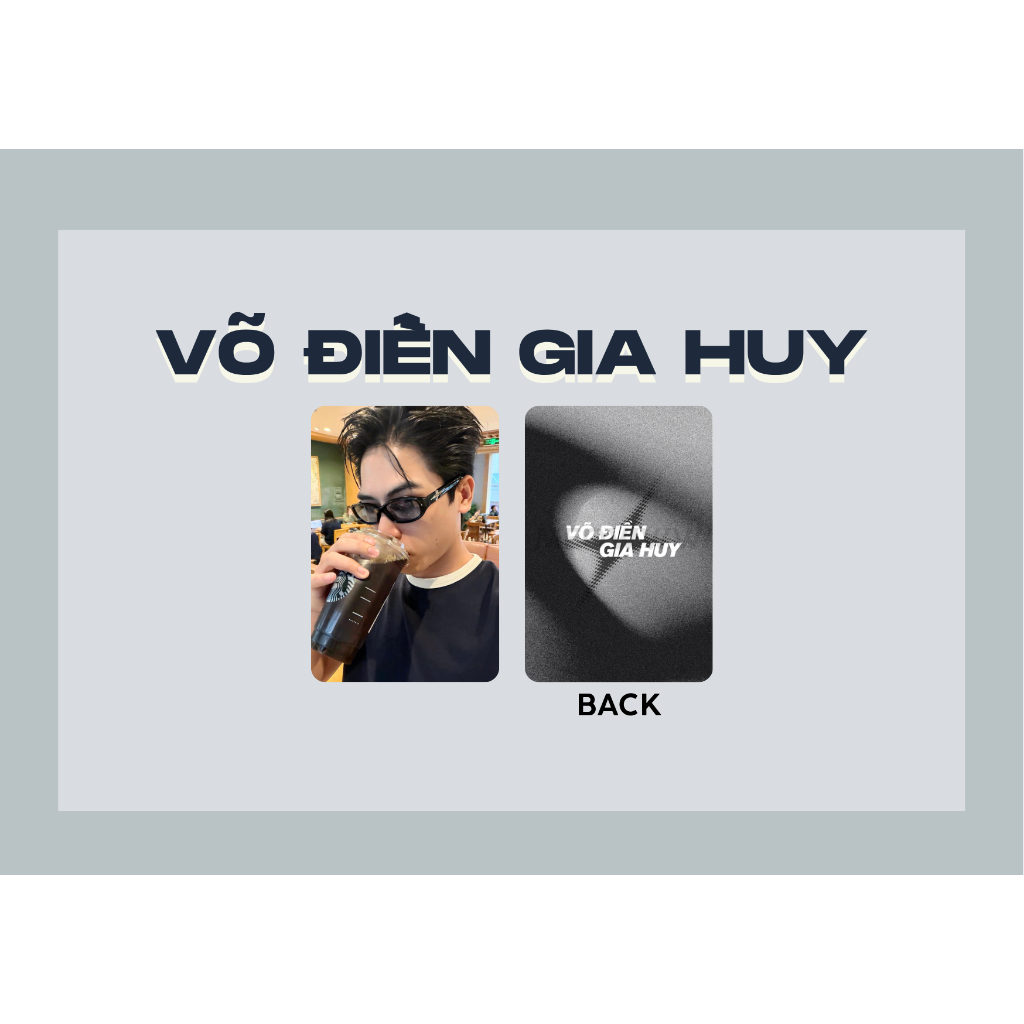 set card bo góc diễn viên Võ Điền Gia Huy - Vì mẹ anh phán chia tay