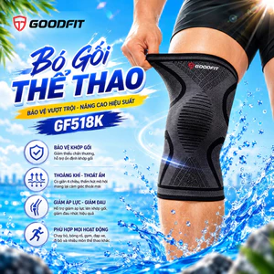 Bó gối thể thao Goodfit GF518K, bó gối chân FUWIN bảo vệ đầu gối chân khi vận động, chơi thể thao (giá 1 đôi)