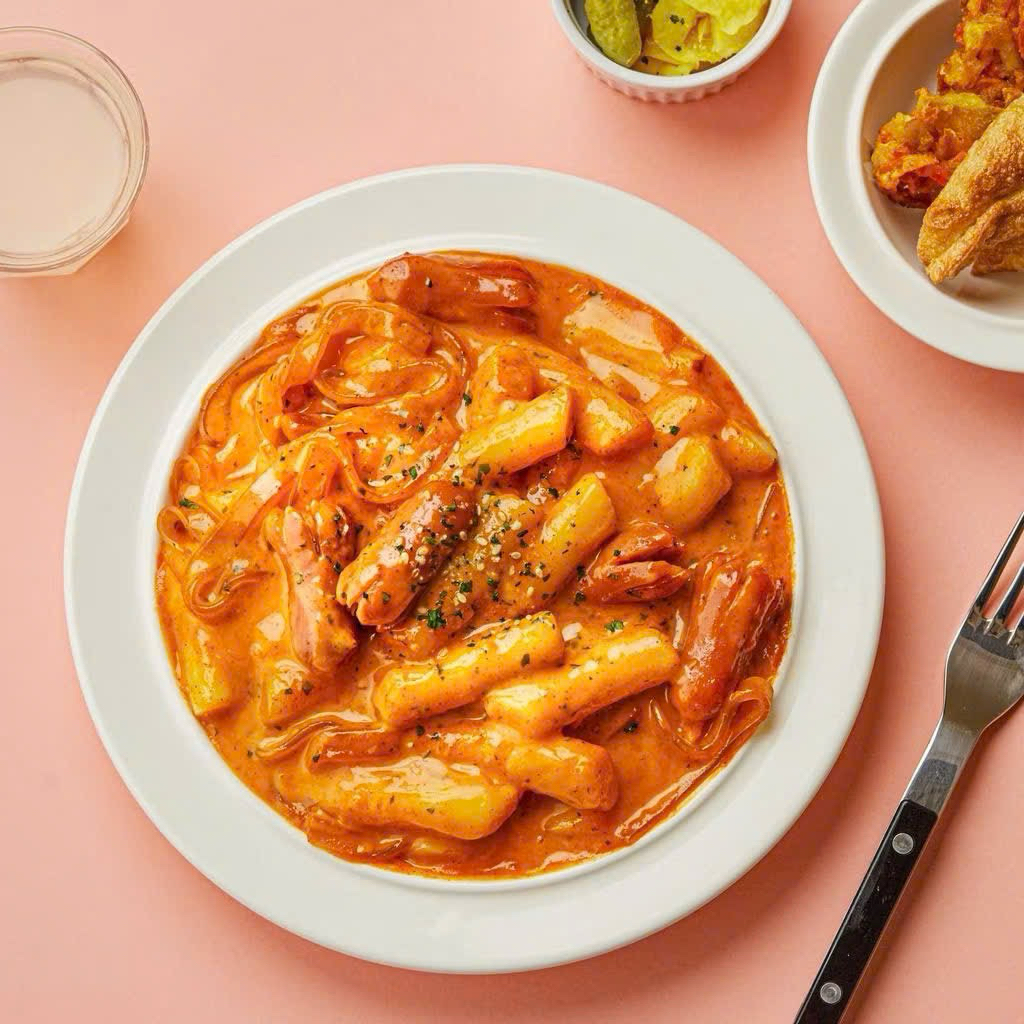 [NHẬP KHẨU CHÍNH HÃNG] Sốt Nấu Tokbokki Vị Phô Mai Ofood Thơm Ngon 120G