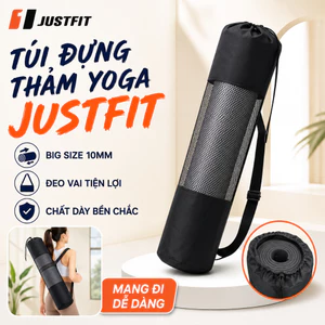 Túi đựng thảm yoga JUSTFIT loại lớn big size chứa thảm dày 10mm