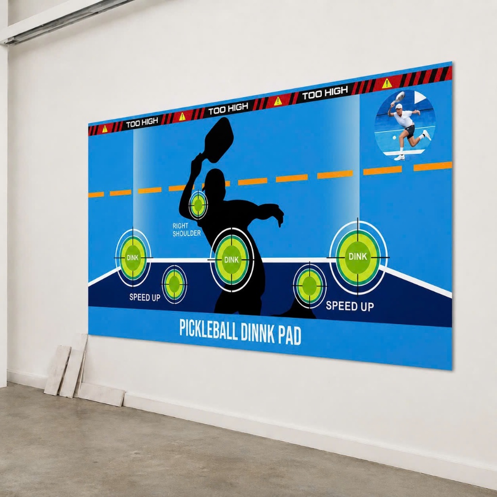 Tranh tập luyện Pickleball tại nhà chất liệu PP cao cấp tiện lợi giúp cải thiện phản xạ,độ chính xác