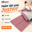 Thảm tập gym JUSTFIT dày 10mm, chống trượt tại nhà, CHỐNG CHẤN THƯƠNG ĐẦU GỐI