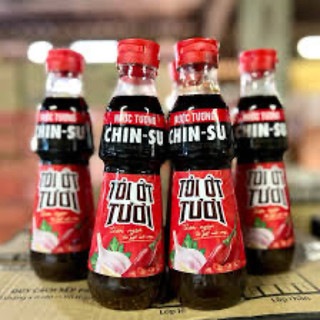 Nước tương CHIN-SU Tỏi Ớt Tươi 330ml