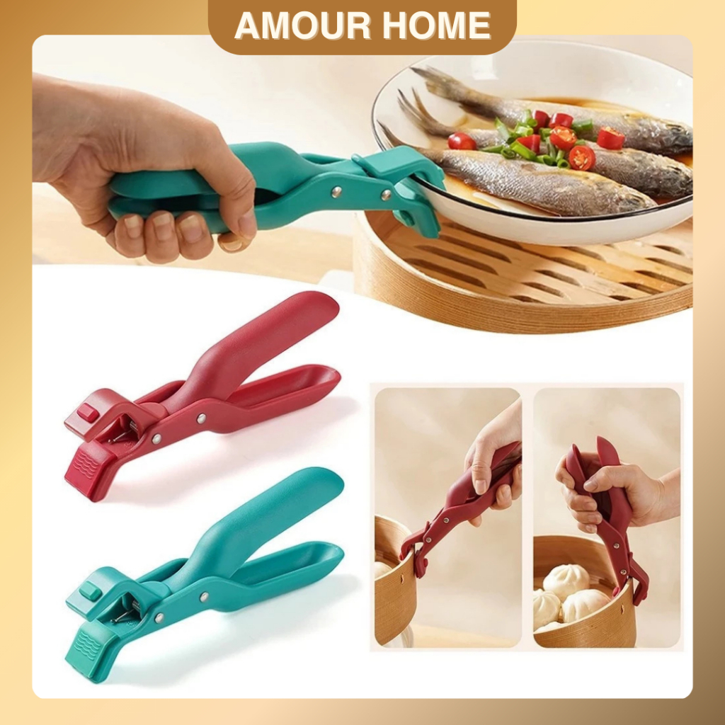 Kẹp Gắp Tô Đĩa Chống Nóng Đa Năng – Lấy Đồ Nóng An Toàn, Kẹp Chắc Tay, Tiện Lợi Cho Mọi Gian Bếp