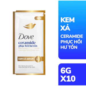 Lốc 6 Dây Kem Xả Dove Phục Hồi Hư Tổn - Hàng công ty date mới