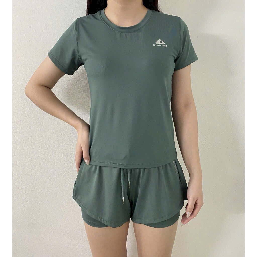 Bộ đồ thể thao nữ SUNNYCHIC đồ tập gym nữ, đồ chạy bộ, chơi pickleball thoải mái, thoáng mát [SC1]