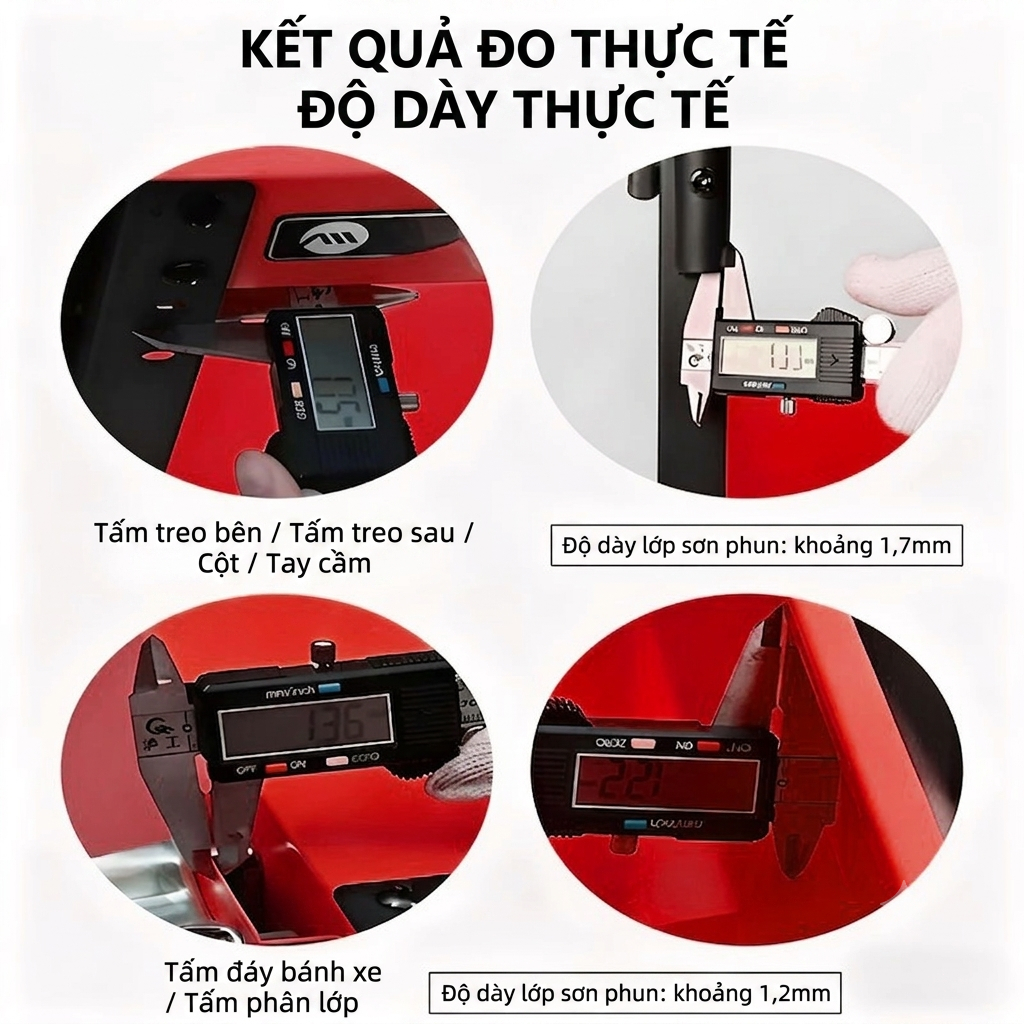 Xe đẩy hàng Xe đẩy 3 tầng chịu lực 200kg năng đựng đồ spa salon và gia đình di chuyển tiện lợi