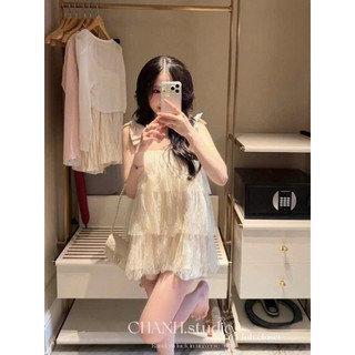 Set Ren Tầng 2 Dây Nơ Vai L1