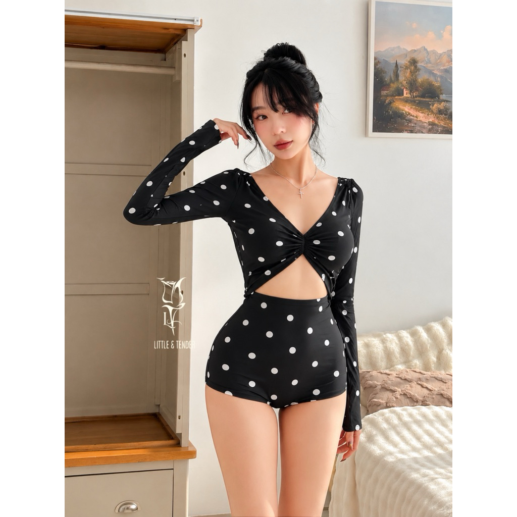 (NHIỀU MÀU) ÁO TẮM 1 MẢNH NHÚN NGỰC LƯNG CÀI SIÊU GỌN DÁNG