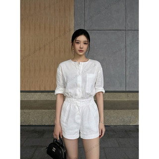𝙎𝙊𝙈 𝙅𝙐𝙈𝙋 - Jump Linen Cổ Trụ