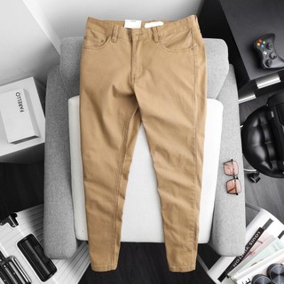 Quần dài kaki nam form suông nhẹ chất kaki dày dặn co giãn nhẹ dễ phối đồ trẻ trung bigsize 110kg - Vargo