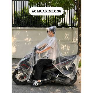 Áo Mưa Cánh Dơi Trong Suốt Unisex Cao Cấp