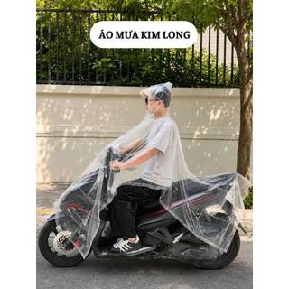 Áo Mưa Cánh Dơi Trong Suốt Unisex Cao Cấp