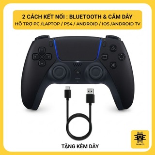 Tay Cầm P4 Plus T28 Analog 360°, Rung, Bluetooth 5.0 hỗ trợ PC/Laptop/Smart phone /Android Tv /Tv Box