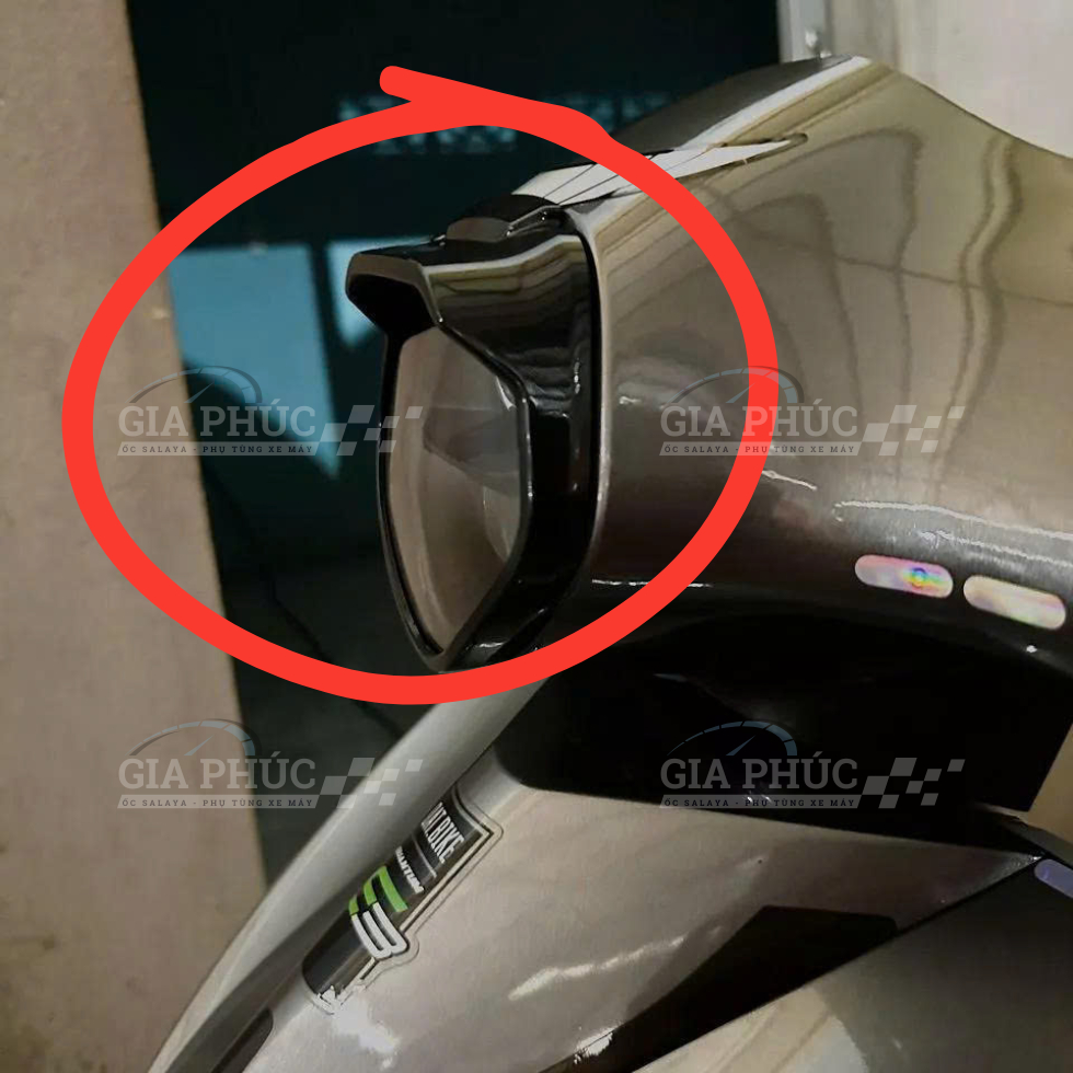 Ốp Đầu Đèn Xe Điện Quantum S0 S1 S2 S3 Viền Đèn Trước Nhựa ABS Trang Trí Xe Điện