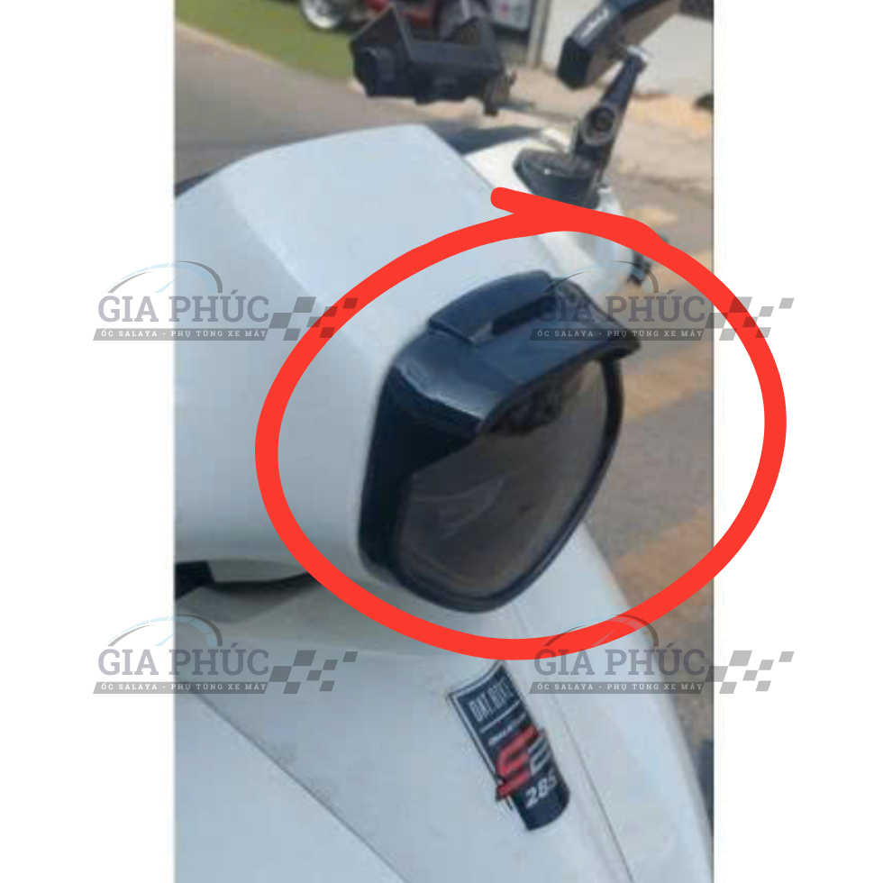 Ốp Đầu Đèn Xe Điện Quantum S0 S1 S2 S3 Viền Đèn Trước Nhựa ABS Trang Trí Xe Điện