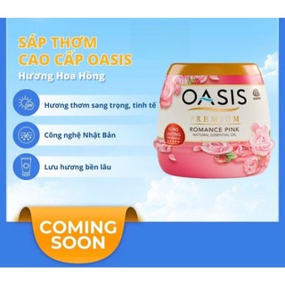 Sáp thơm cao cấp OASIS PREMIUM đủ mùi hương 200gr