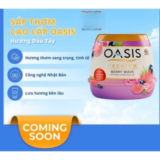 Sáp thơm cao cấp OASIS PREMIUM đủ mùi hương 200gr