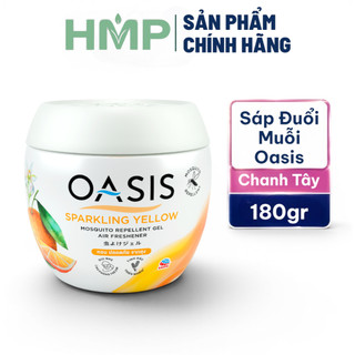 Sáp thơm đuổi muỗi OASIS hộp 180g