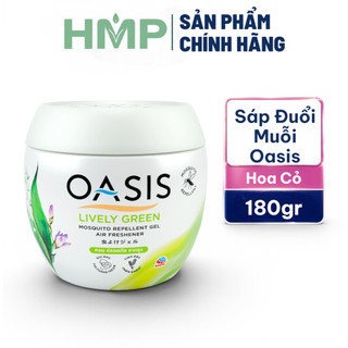 Sáp thơm đuổi muỗi OASIS hộp 180g