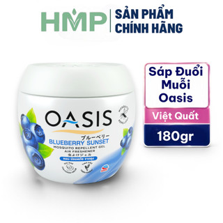 Sáp thơm đuổi muỗi OASIS hộp 180g