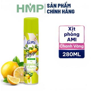 Combo 3 Chai Xịt Phòng AMI mùi hương đa dạng 280ML