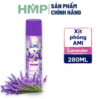 Combo 3 Chai Xịt Phòng AMI mùi hương đa dạng 280ML