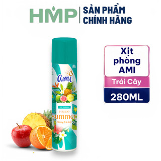Combo 3 Chai Xịt Phòng AMI mùi hương đa dạng 280ML