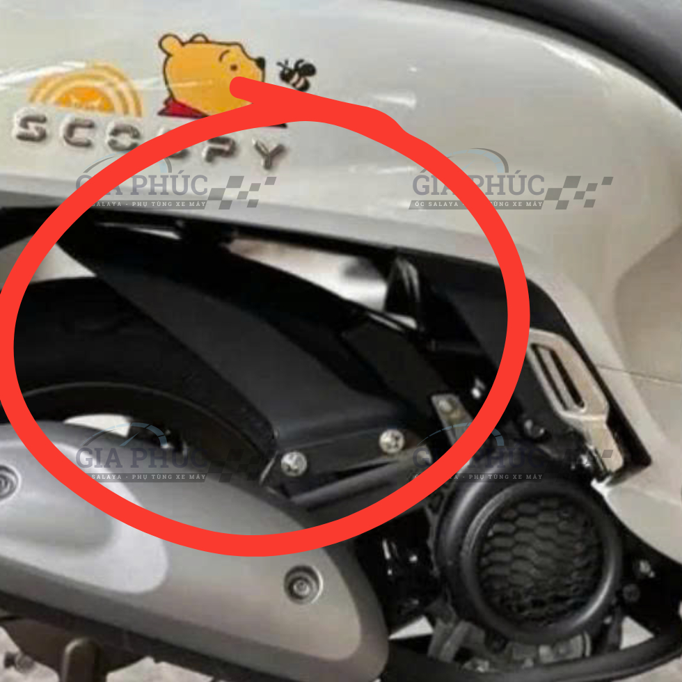 Dè Con Xe Scoopy 110cc Chắn Bùn Sau Scoopy 2016 2025 Phụ Kiện Xe Máy