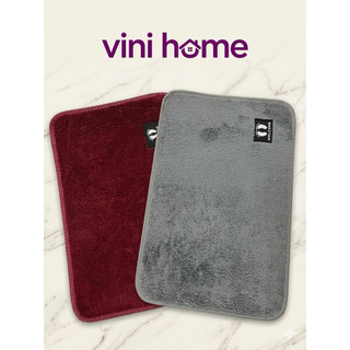 thảm lau chân nhà vini home loại dày bền, thảm lông siêu thấm hút