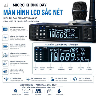 Micro Không Dây JBprosound UR-30S - Chống Hú Tốt, Bắt Sóng Xa 100M, Chuyên Dùng Cho Karaoke Gia Đình Hội Nghị Sân Khấu