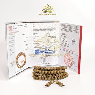 Vòng Tay Trầm Hương Rừng Loại 1 216 Hạt 4mm Tuổi Trầm 20 Năm - Mộc Trầm Hương MTH